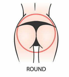 O-Shaped Buttocks or Round Shape