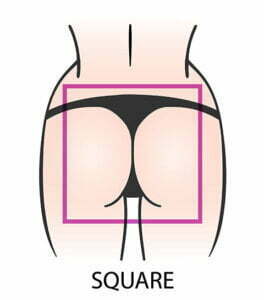 H-Shaped Buttocks or Square Shape